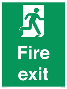 Final fire exit